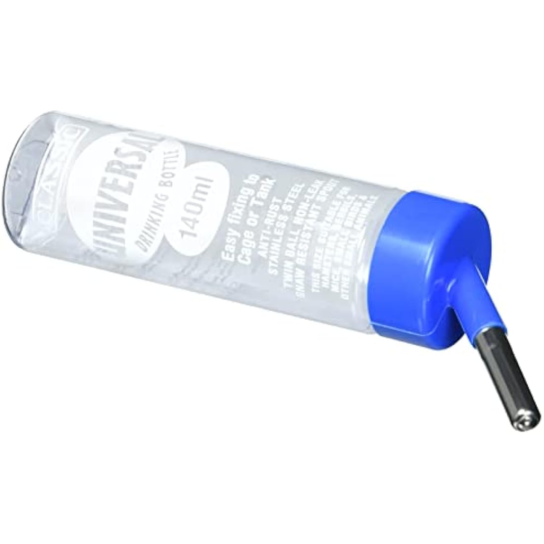 Small Animal Water Bottle – 140ml Plastic Pet Feeder