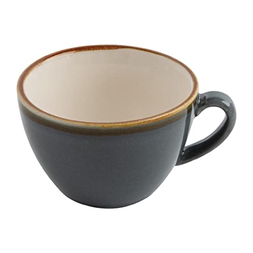 Olympia Kiln Ocean Cappuccino Cups - 340ml Reactive Glaze (Pack of 6)