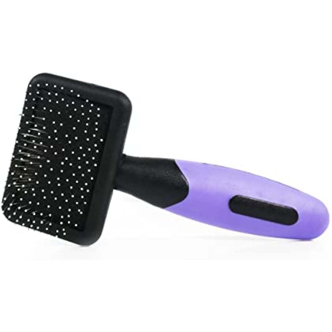 Rosewood Mini Slicker Brush for Rabbits & Guinea Pigs | Black/Purple