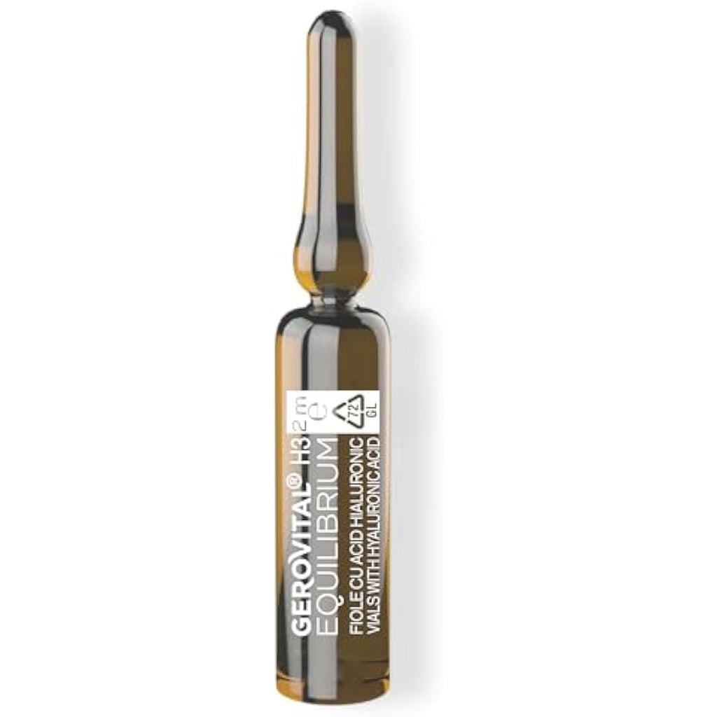 Gerovital H3 Equilibrium 10% Hyaluronic Acid Serum Vials - 20 x 2ml