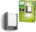 Philips Arbour LED Outdoor Wall Light with Motion Sensor – Anthracite