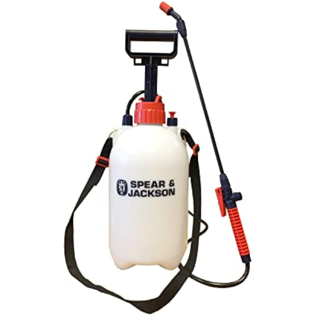 Spear & Jackson 5L Pump Action Pressure Sprayer | Garden Water Wand