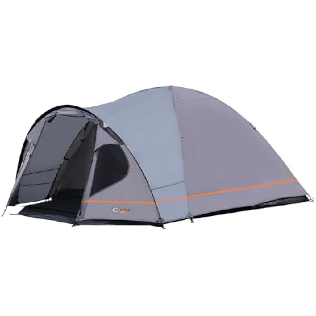 Portal 3-4 Person Waterproof Dome Tent with Porch and Mesh Door