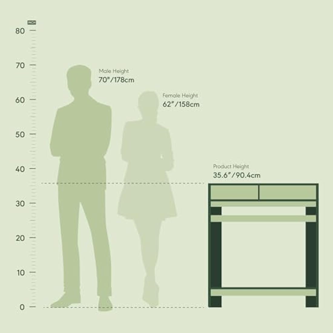 Furinno Simplistic A-Frame Computer Desk - Dark Walnut Wood Study Table