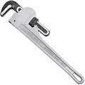 MAXPOWER 18" Heavy Duty Aluminum Pipe Wrench | 60mm Jaw Stillson Tool