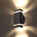 CELAVY Outdoor Wall Lights - IP65 Waterproof Modern Black Aluminum Sconce