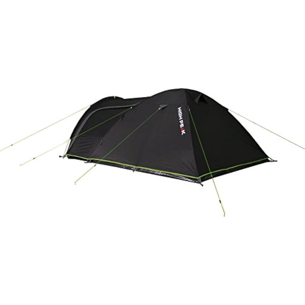 High Peak Mesos 4-Person Camping Tent – Waterproof Dark Grey/Green