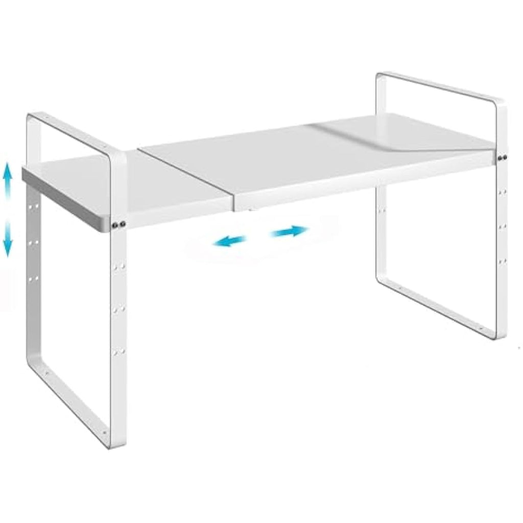 iPEGTOP Expandable Cabinet Storage Shelf – Heavy Duty Metal Kitchen Rack