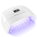 LadyMisty UV LED Nail Lamp - 30 Beads Gel Nail Dryer with LCD Display