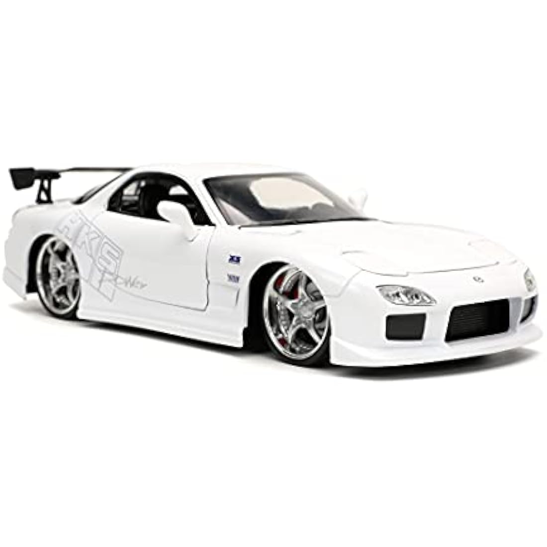 Jada Toys Fast & Furious 1993 Mazda RX-7 1:24 Diecast Model Car – White