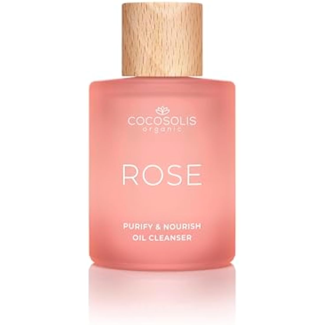 COCOSOLIS ROSE Purify & Nourish Oil Cleanser | Vegan Makeup Remover