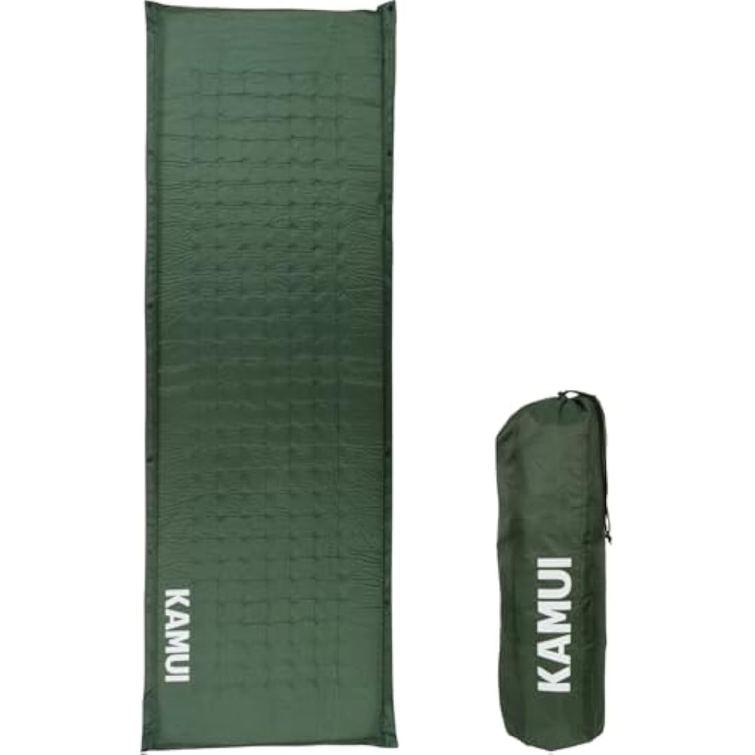 KAMUI Self Inflating Sleeping Mat | 5cm Thick Foam Camping Pad - Green