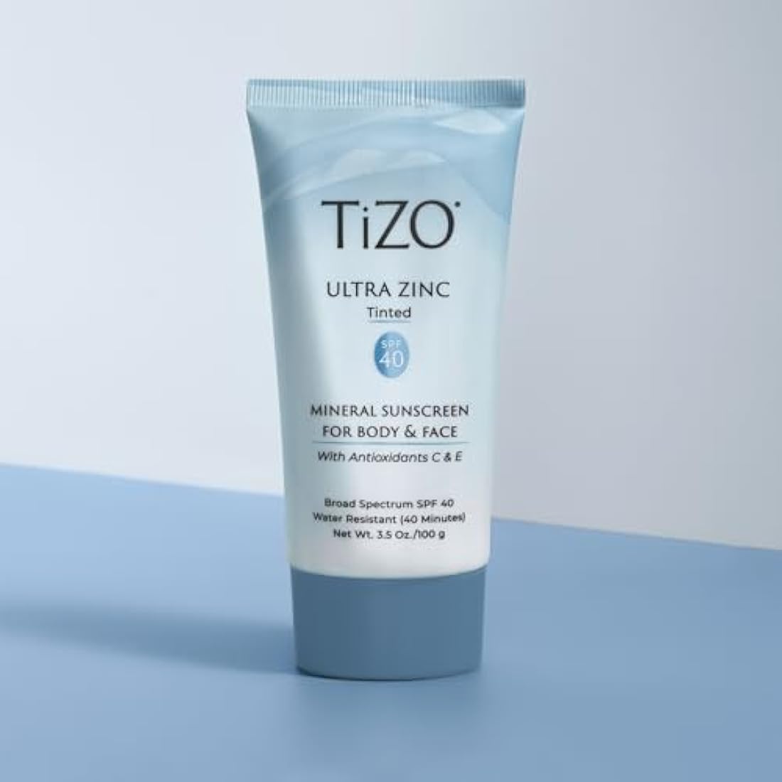 Tizo Ultra Zinc Body & Face Tinted SPF 40 Mineral Sunscreen - 3.5 oz
