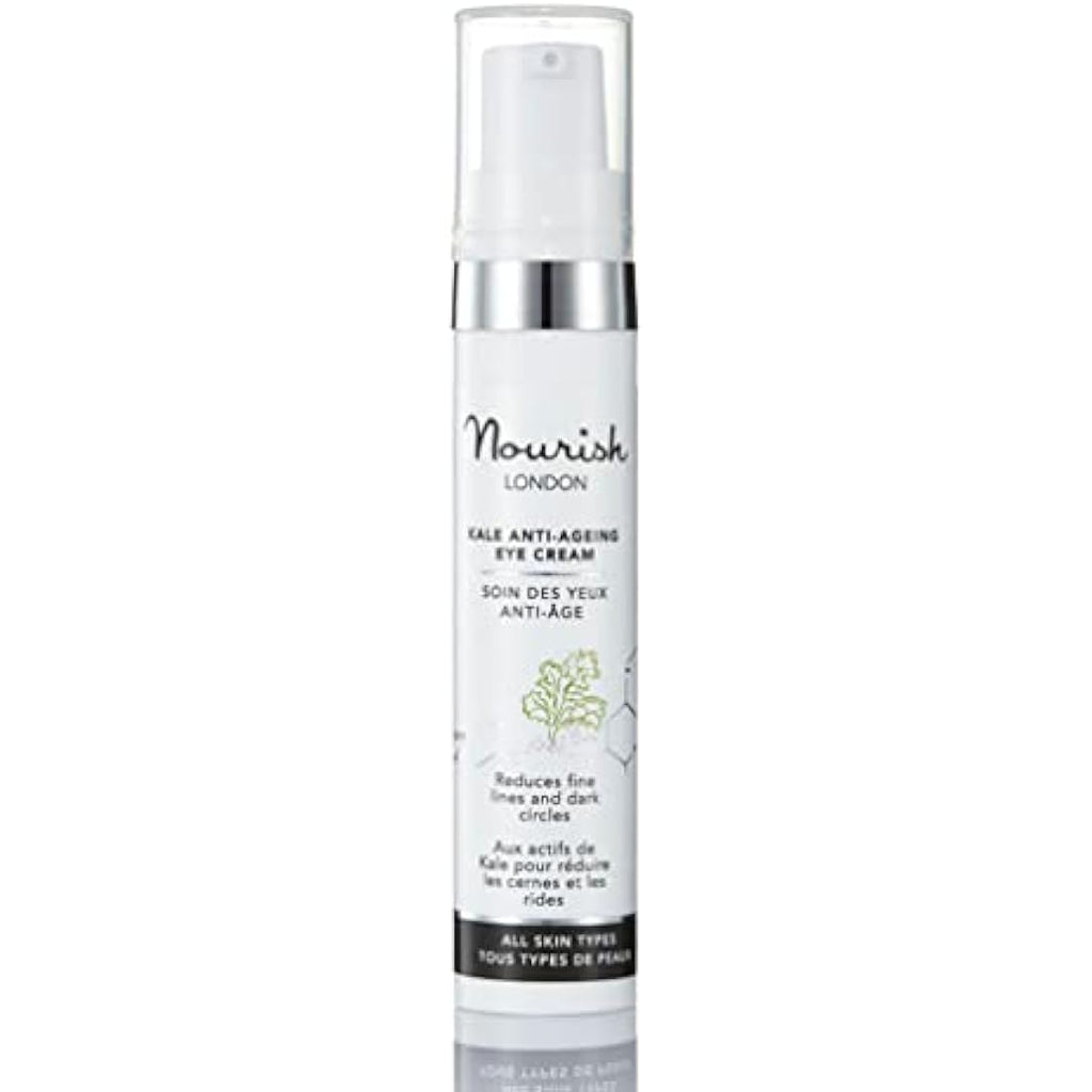 Nourish London Kale Anti-Ageing Eye Cream - Firming & Vegan - 10ml