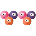 Good Boy Latex Squeaky Dog Balls – 6 Pack Big Eyes Puppy Toys (7cm)