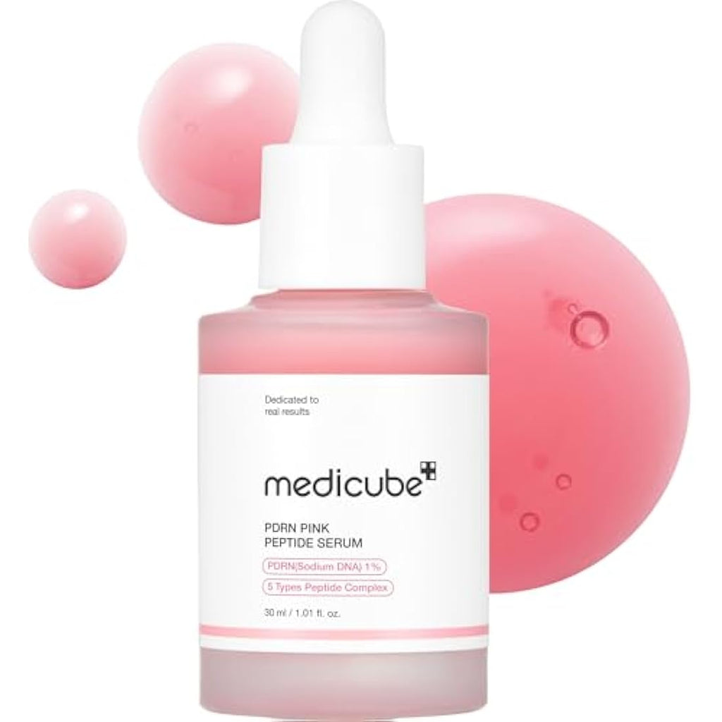 Medicube PDRN Pink Peptide Serum – Firming & Barrier Repair 30ml
