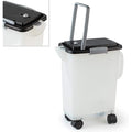 PetFusion Portable Pet Food Container – 10kg Heavy Duty Bin with Wheels