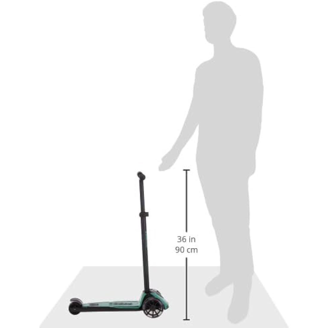 Scoot & Ride Highwaykick 5 LED Kids Scooter – Steel Frame, Adjustable