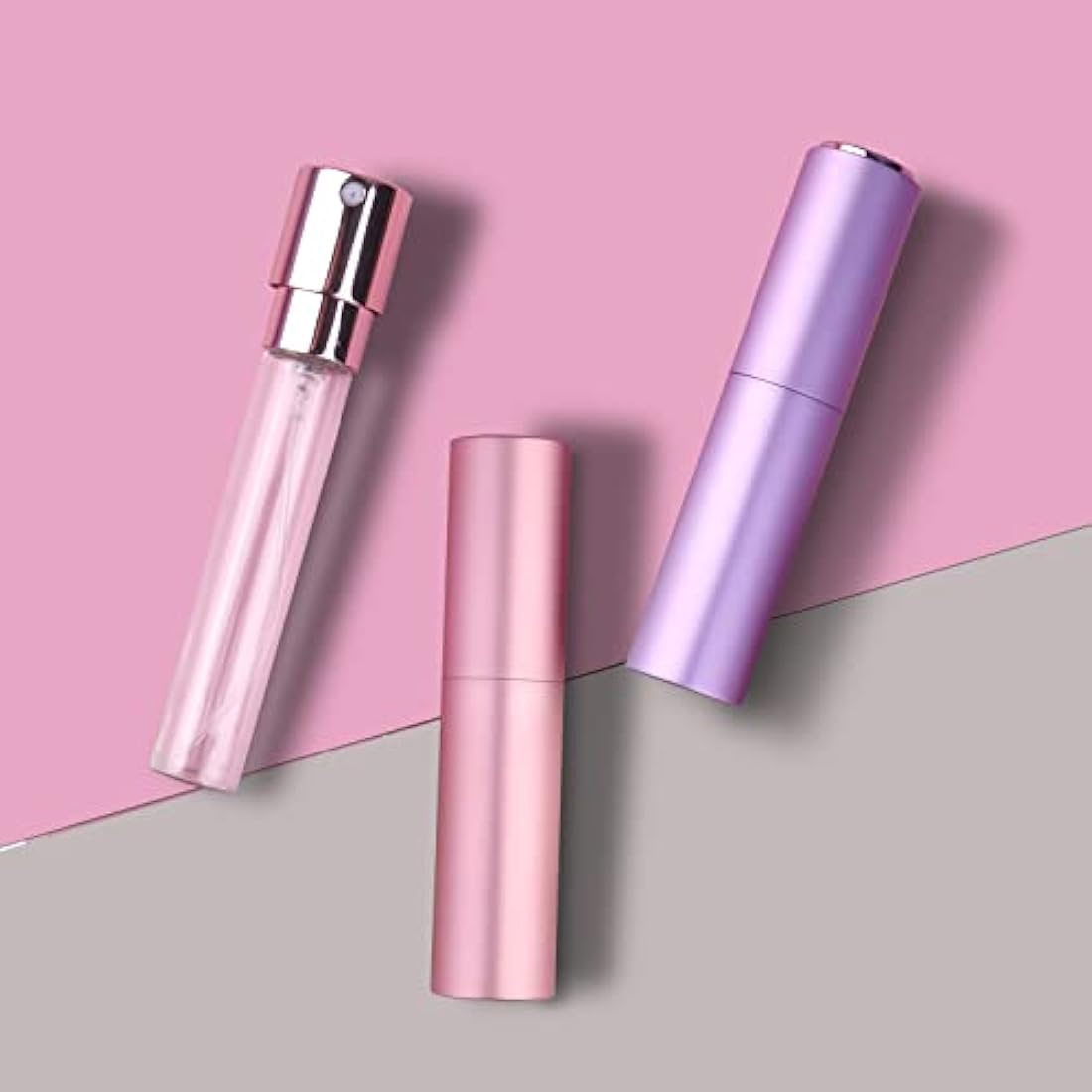 Zingso 10ml Perfume Atomiser Bottles | 2 Pcs Leakproof Refillable Spray