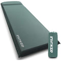 INVOKER Self Inflating Memory Foam Camping Sleeping Mat | Green