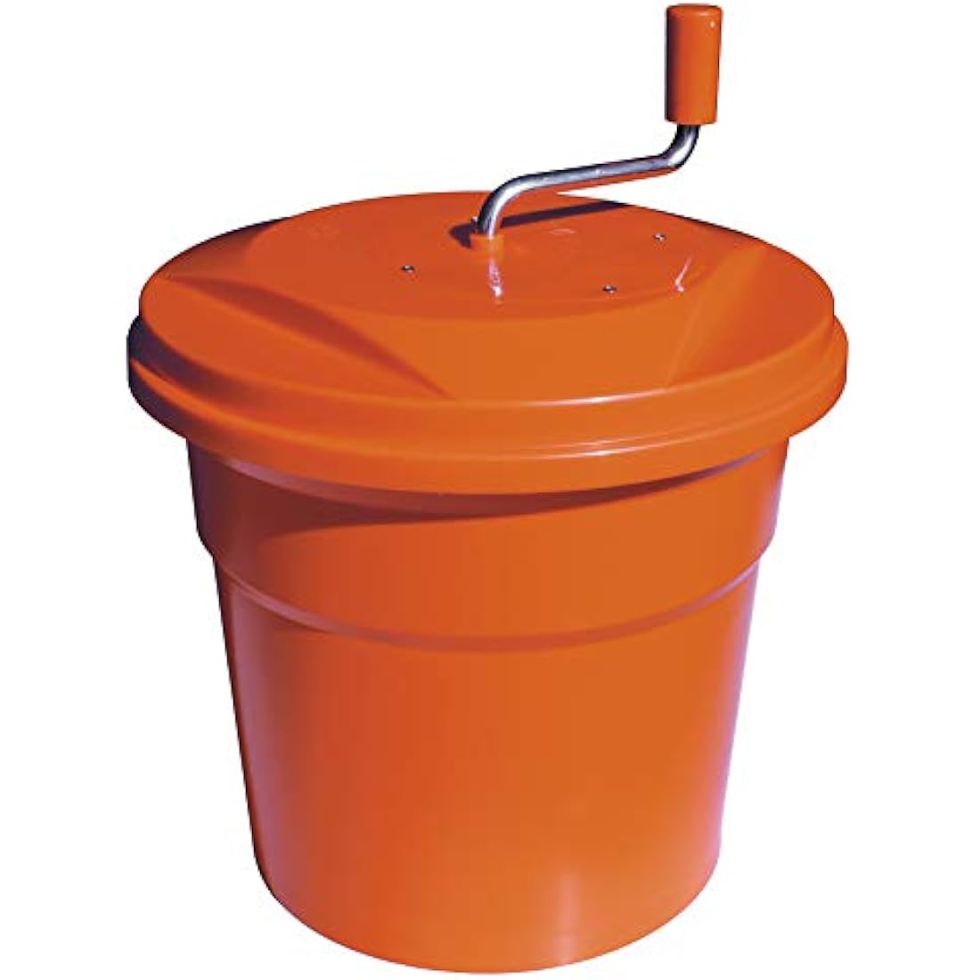 Jolof Store 20L Manual Salad Spinner – Orange HACCP Lettuce Dryer