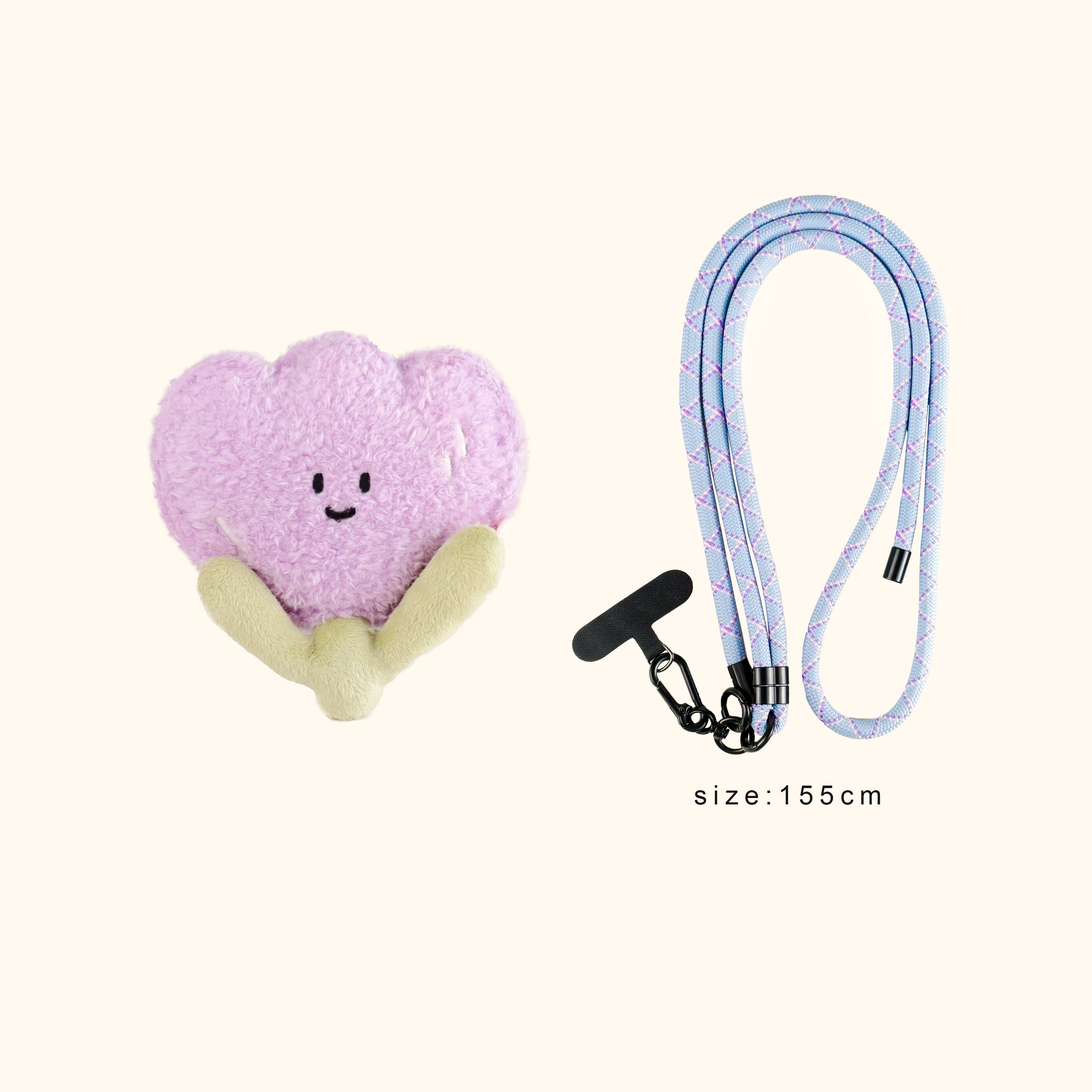LuLuFun Studio Plush Tulip Mini Bag | Cute Crossbody Accessory Purse