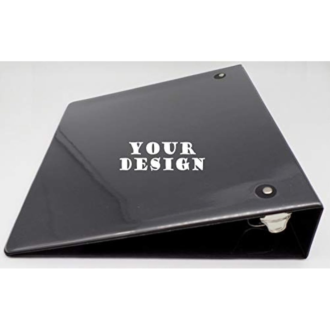 docsmagic.de 3-Ring Card Album with 50 18-Pocket Sideloading Pages - Black