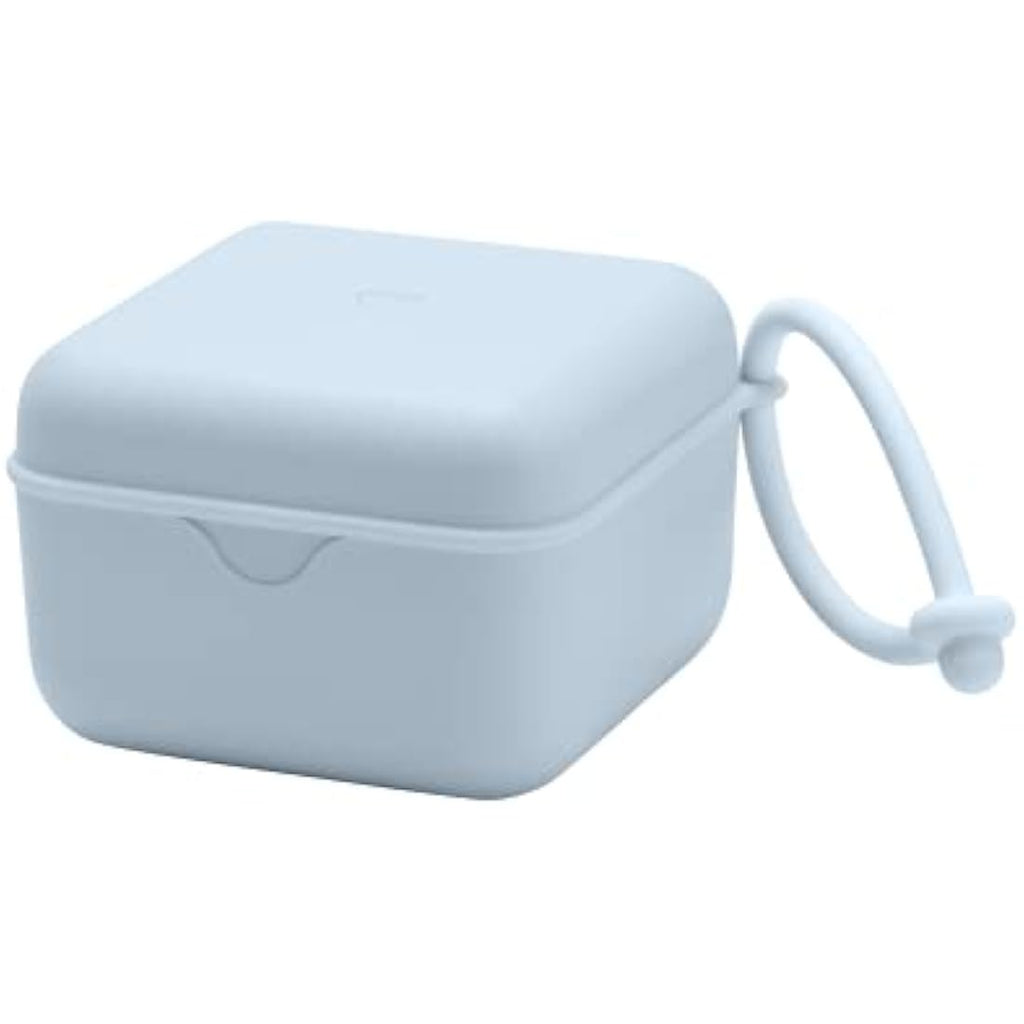 BIBS Pacifier Box and Microwave Sterilizer - BPA-Free - Baby Blue
