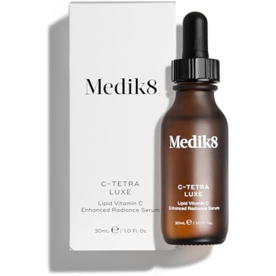 Medik8 C-Tetra Luxe | 14% Vitamin C Radiance Serum with Squalane – 30ml