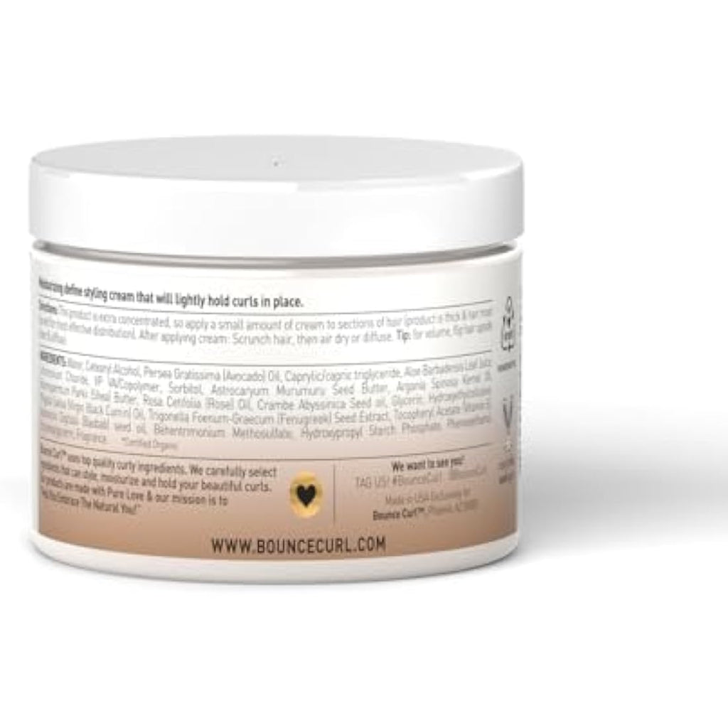 Bounce Curl Avocado & Rose Oil Clump & Define Cream - 6oz Leave-In