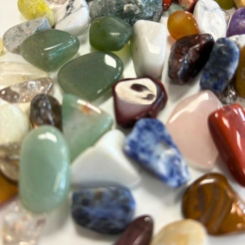 Natural Mixed Small Gemstones - 250g