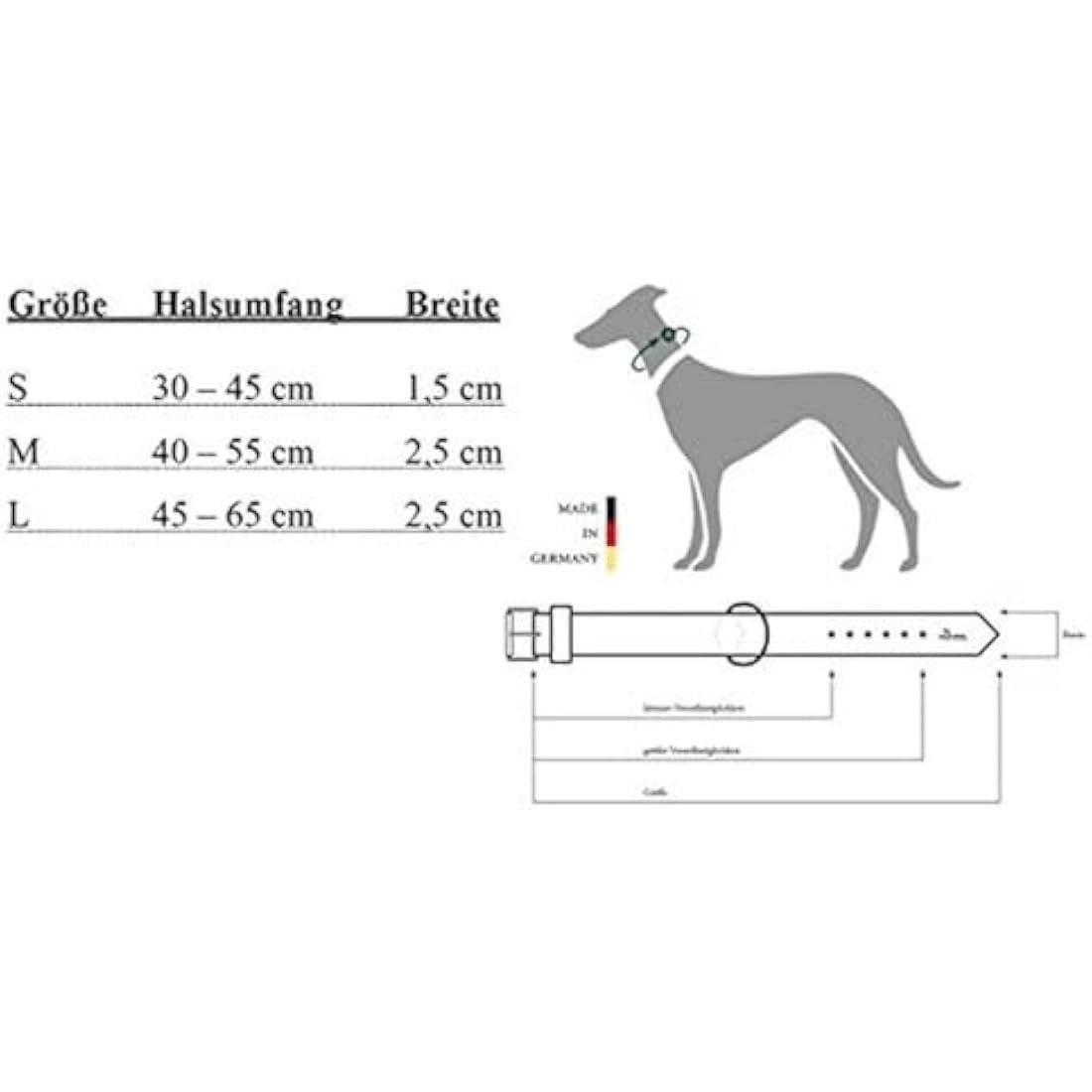 Hunter Softie Alu-Strong Dog Collar – Red Nubuck Style – 40-55 cm