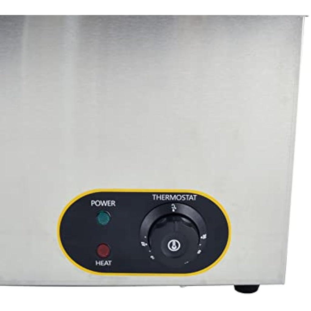 Jolof Store Commercial Bain Marie - 6 Pan Stainless Steel Food Warmer