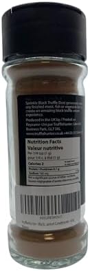 TruffleHunter Black Truffle Dust – Gourmet Umami Seasoning Powder, 65g