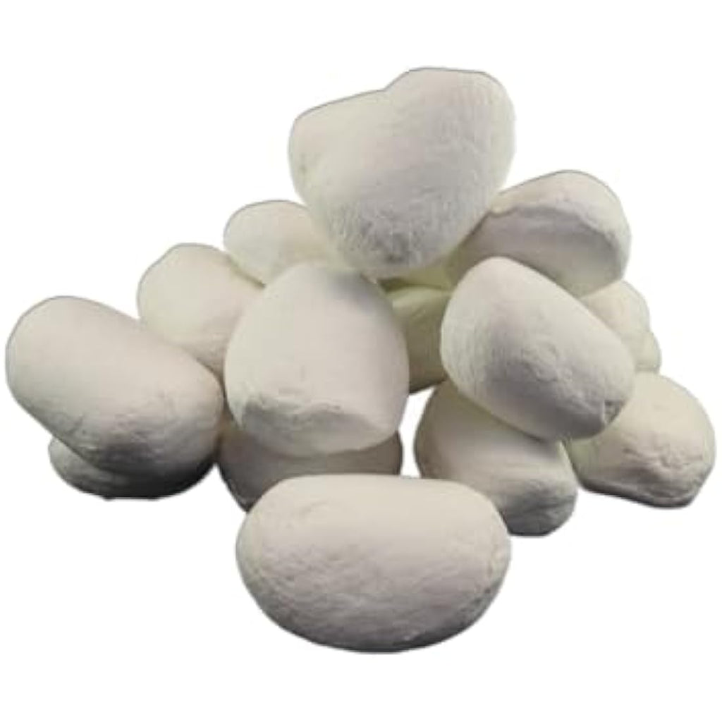 The Stove Wizard 20 Ceramic Replacement Pebbles for Gas & Electric Fires