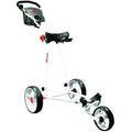 EZE Glide Cruiser Golf Trolley – Foldable Push Cart with Foot Brake