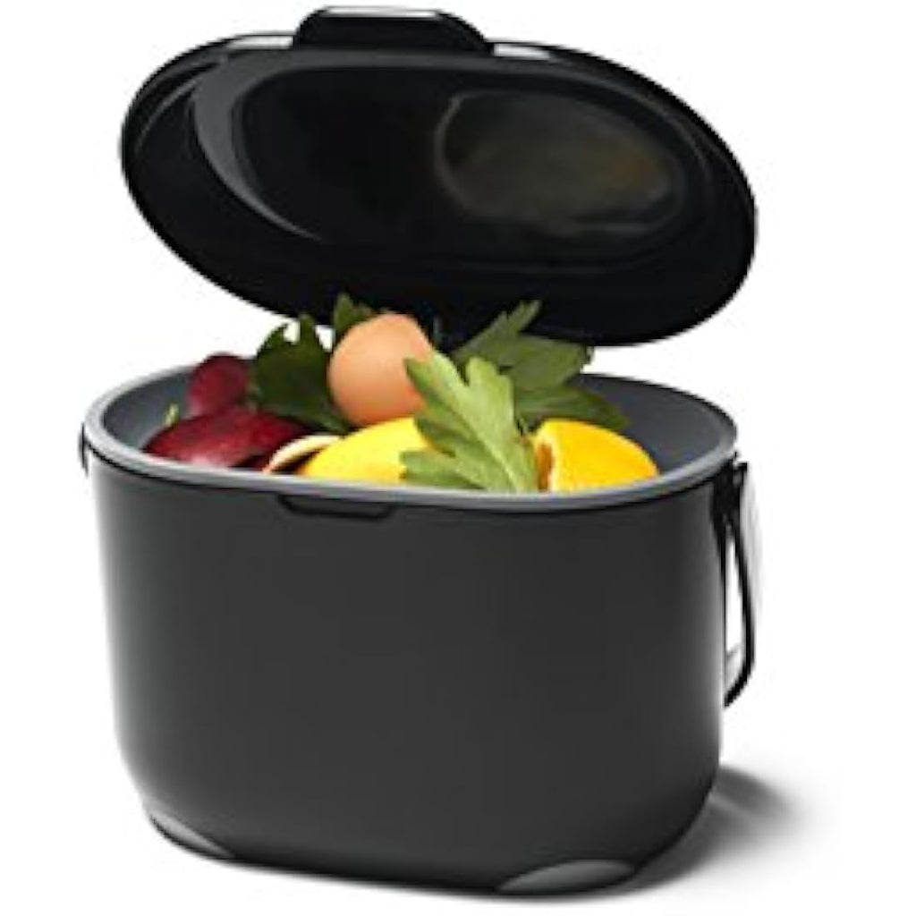Addis 2.5L Kitchen Compost Caddy – Food Waste Bin with Inner Bucket