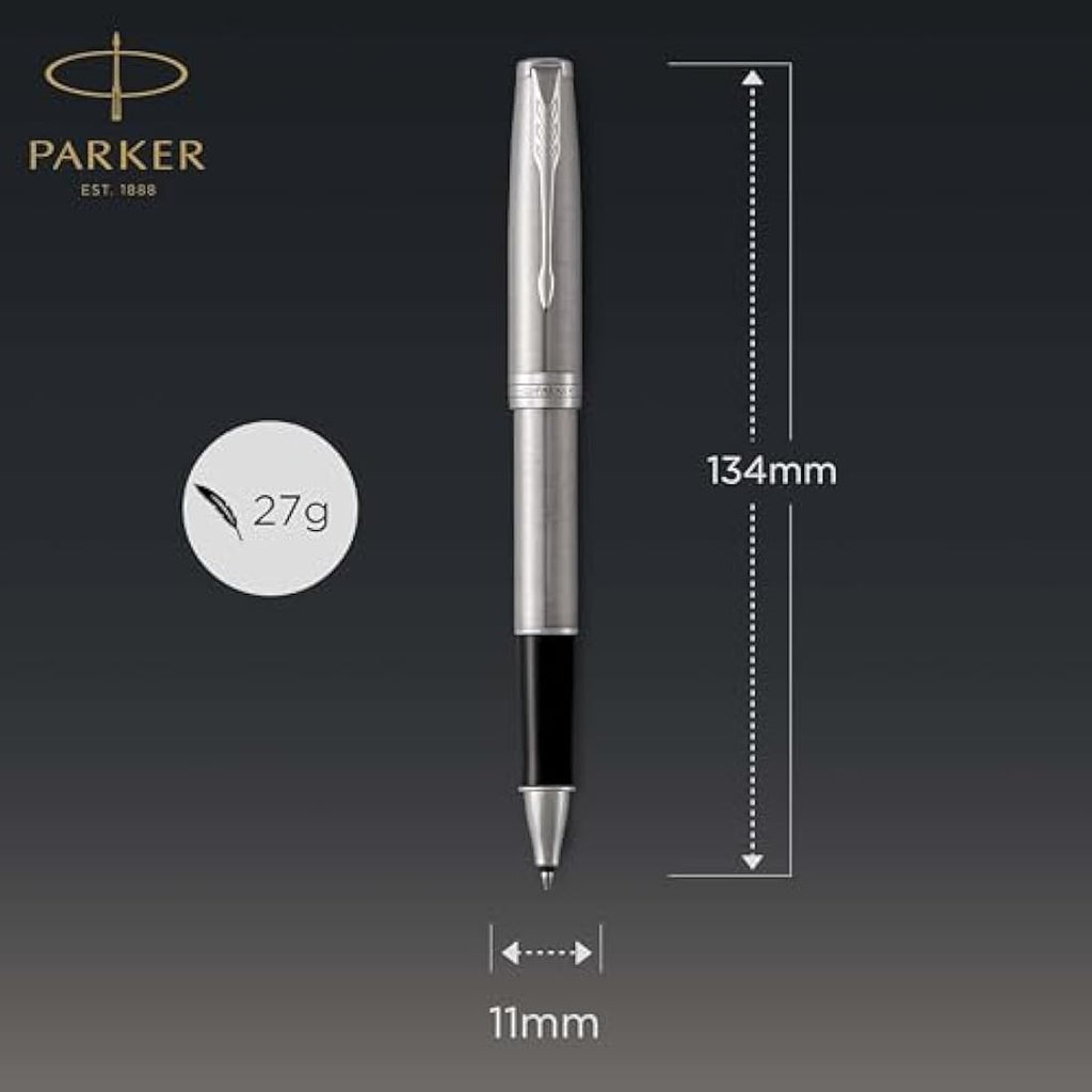 Parker Sonnet Rollerball Pen - Stainless Steel with Palladium Trim