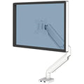 Fellowes Platinum Series Monitor Arm – Gas Spring Desk Mount, White