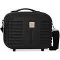 Roll Road India Beauty Case - Black ABS Hard Shell Travel Organizer