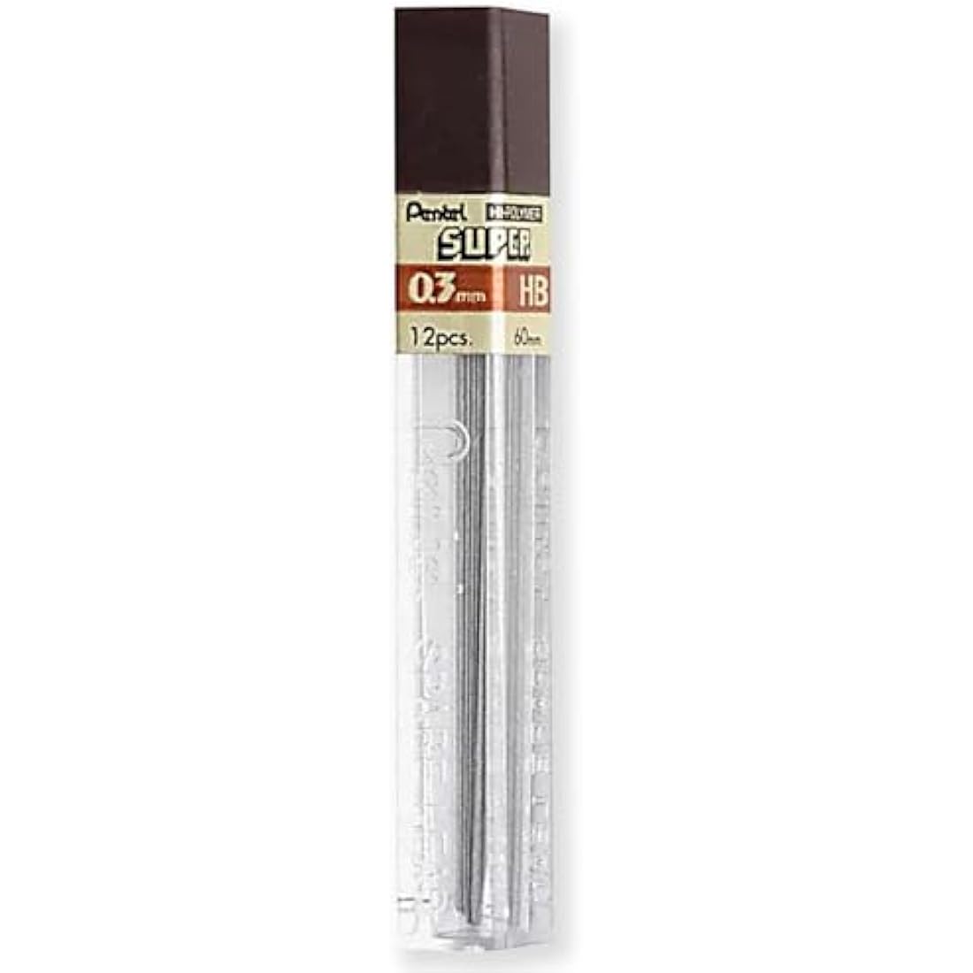 Pentel P200 Mechanical Pencil 0.3mm - 3 Pencils & 3 Lead Refills