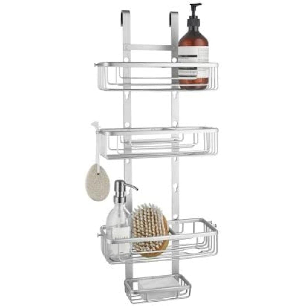 Jolof Store Rustproof Aluminium Adjustable Bath & Shower Caddy