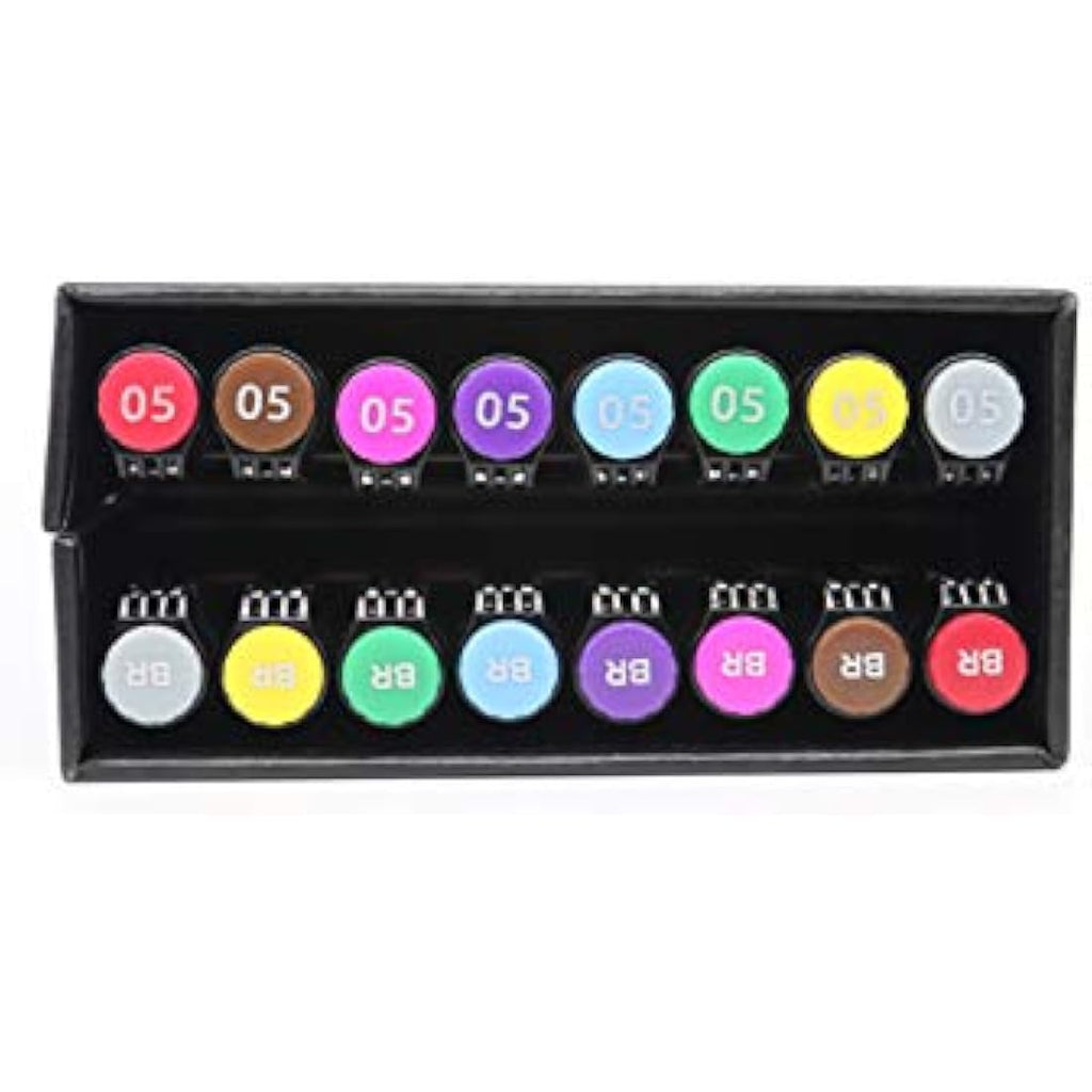 Etchr Coloured Fineliners and Brush Pens – 16 Piece Waterproof Set