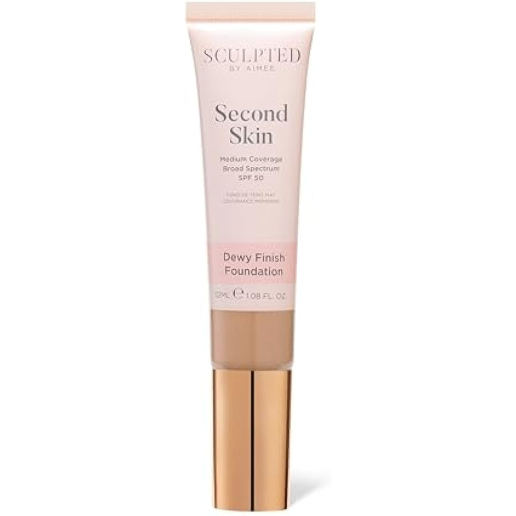 Sculpted by Aimee Second Skin Dewy Foundation - SPF 50 (Light Medium 3.8)