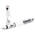 TWSBI Diamond 580 Piston Fountain Pen - Clear Demonstrator, Fine Nib