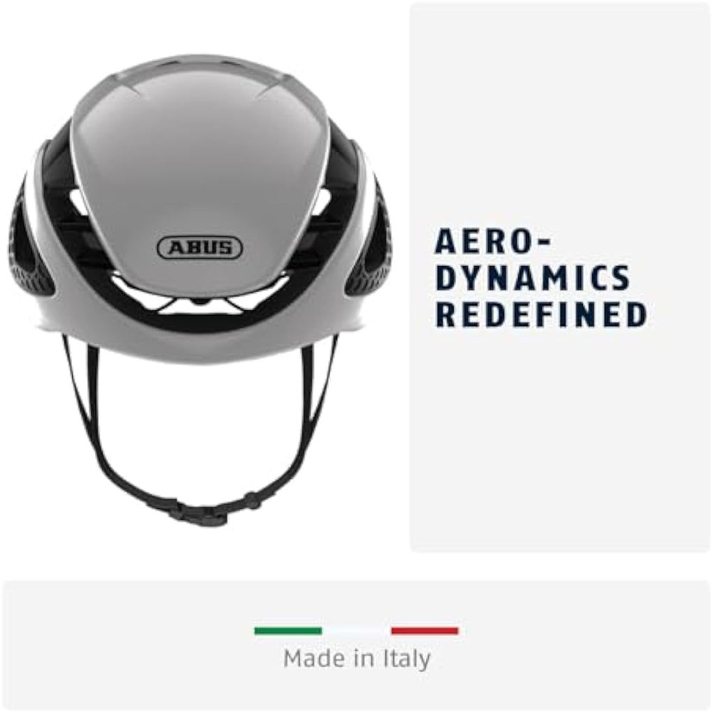 ABUS GameChanger Aerodynamic Racing Bike Helmet – Black, Size S