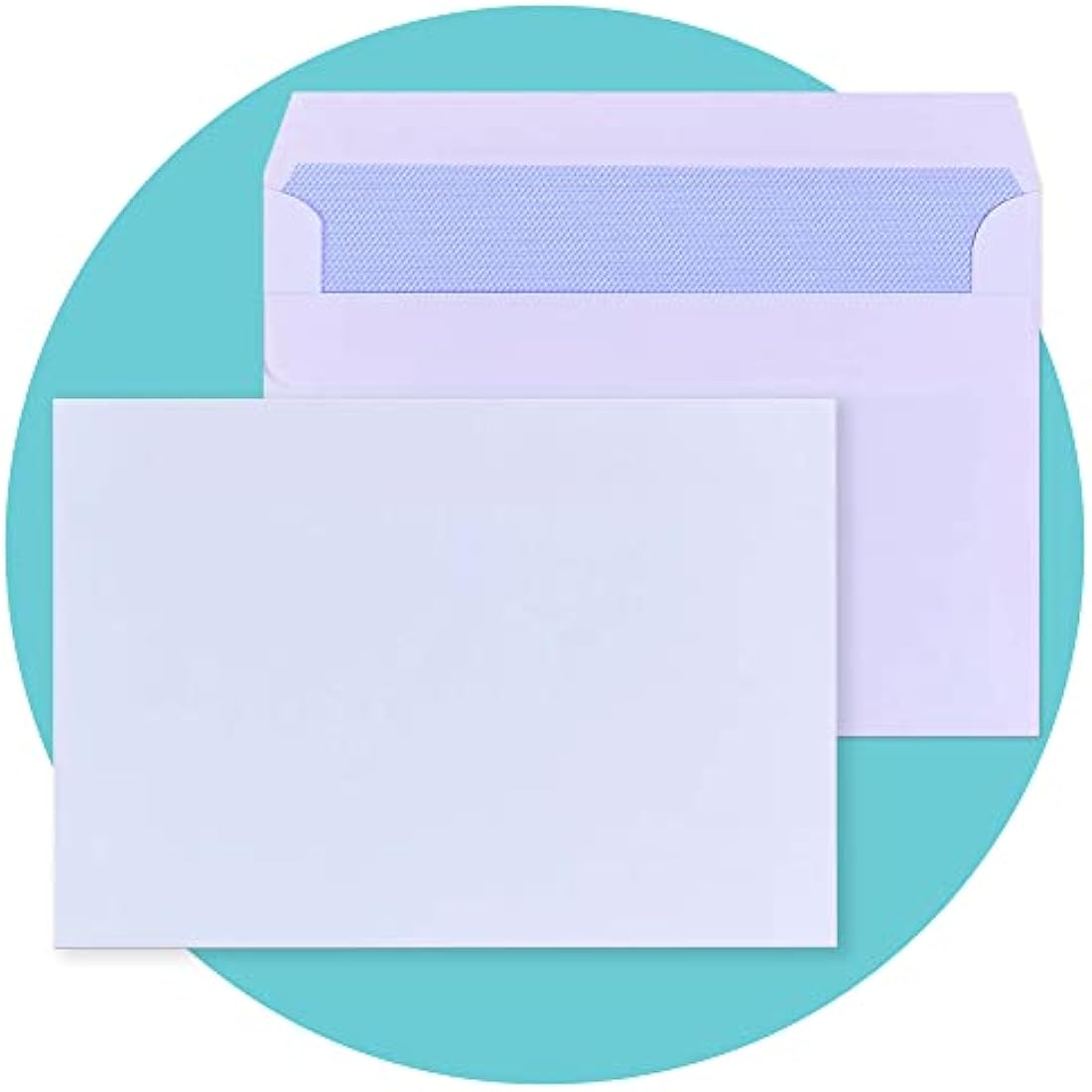 C6 White Security Envelopes – 500 Pack Self-Seal 90gsm Paper