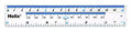 Helix 15cm 6 Inch Clear Ruler | Metric & Imperial Bulk Pack – Box of 50
