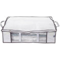 50L Vacuum Storage Tote Bag – Underbed Duvet Organizer