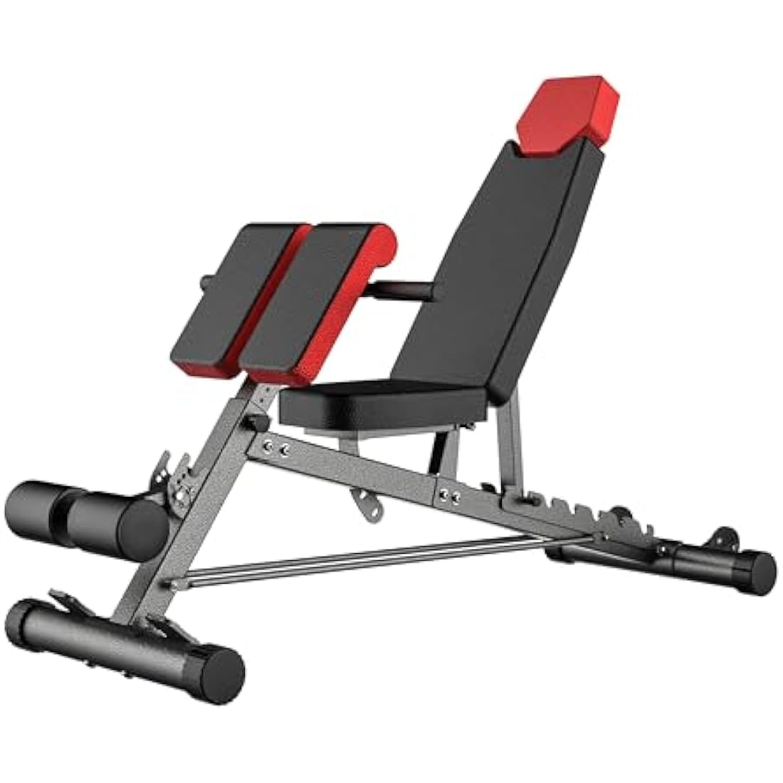 Finer Form Multi-Functional FID Weight Bench - 1000lb Adjustable Home Gym